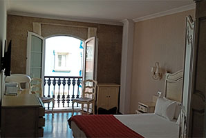 Habitación del Hotel Malpica